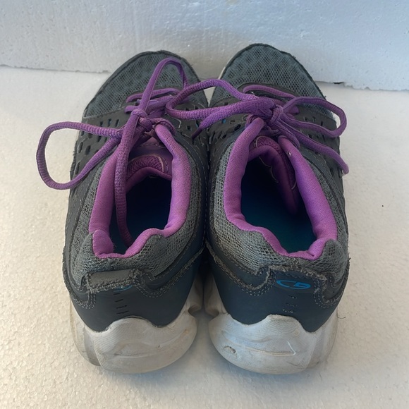 Champion running shoes C9 athletic shoes grey purple turquoise womens size 7 1/2 - Picture 5 of 8